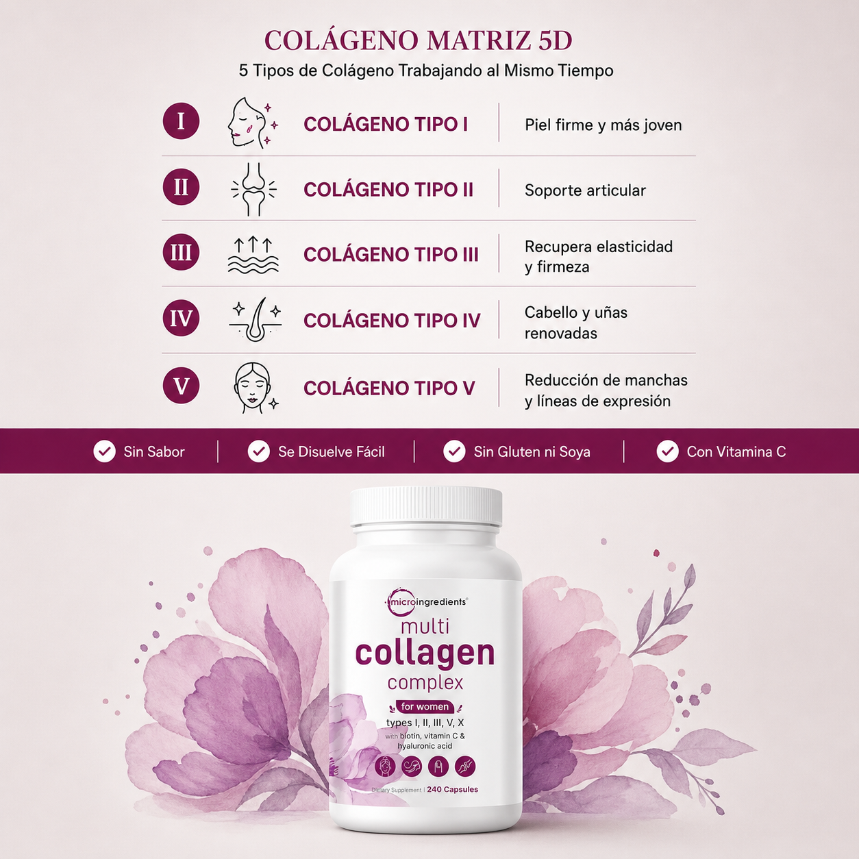 Multicolageno Complex 240 capsulas
