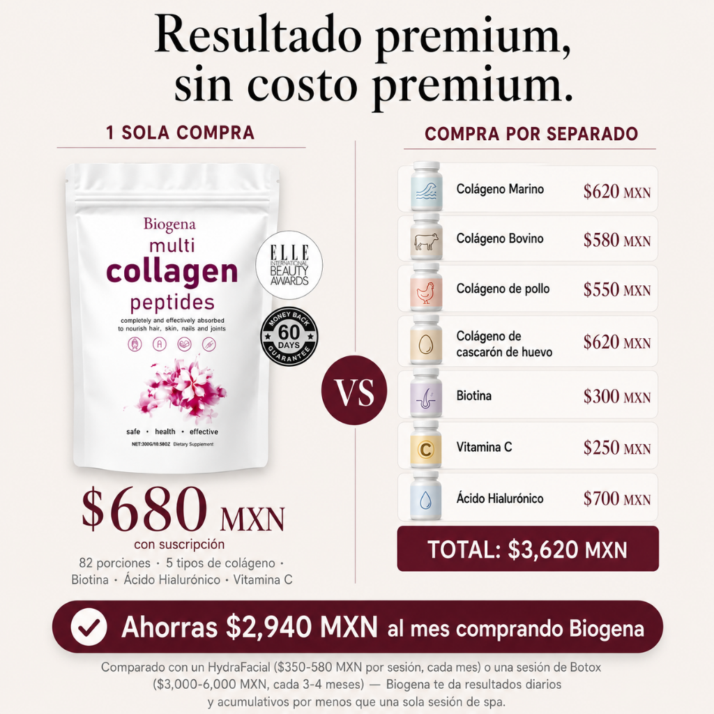 Multi-colageno Formula Matriz 5D