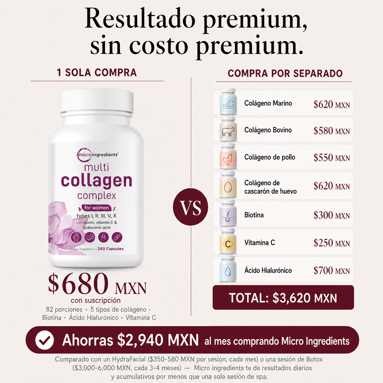 Multicolageno Complex 240 capsulas